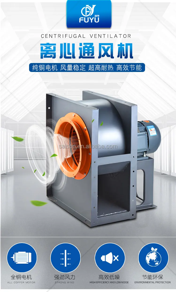 Centrifugal Fan, 3000CFM, Stainless, Steel, 110V/220V/380V - detail 2