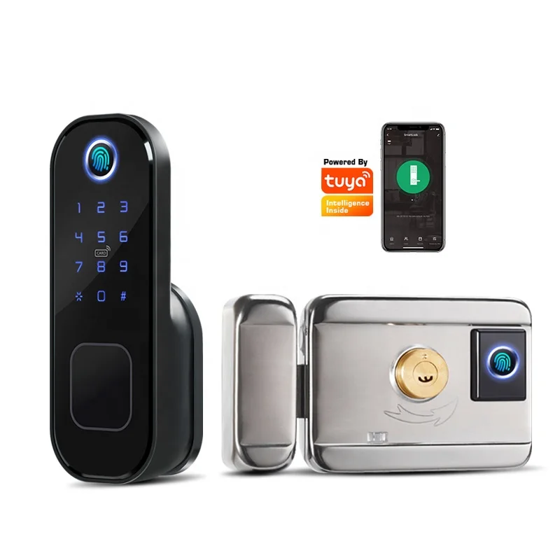 digital doorbell and combination lock