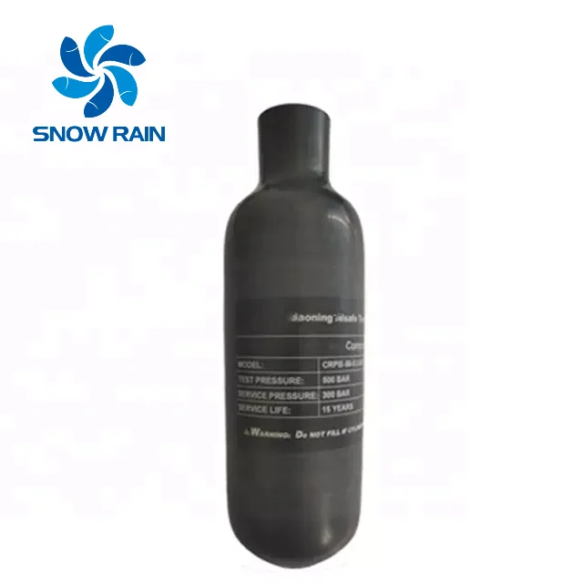 Manufacturer Direct Sale 4500 psi carbon fiber 300 bar fiber glass gas cylinder