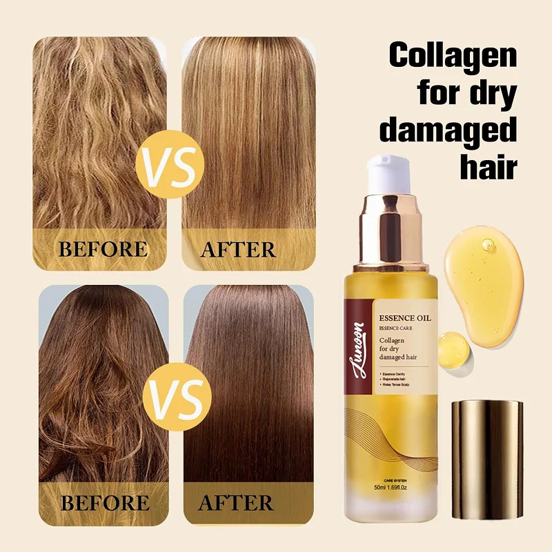 Argan Oil - Hair Treatment | For Hair Repair - Cold-Pressed Lightweight Argan Oil Hair Serum - For Dry, Damaged Hair, 50 ml