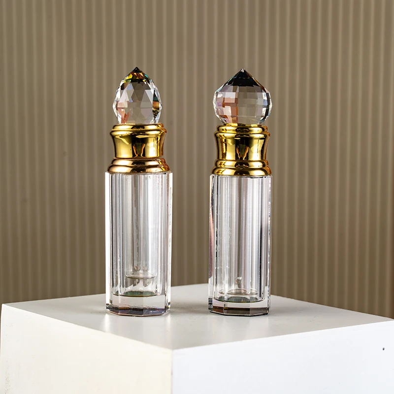 product cheap wholesale replaceable bottle cap customizable glass empty bottle 3ml small convenient crystal perfume bottle-11