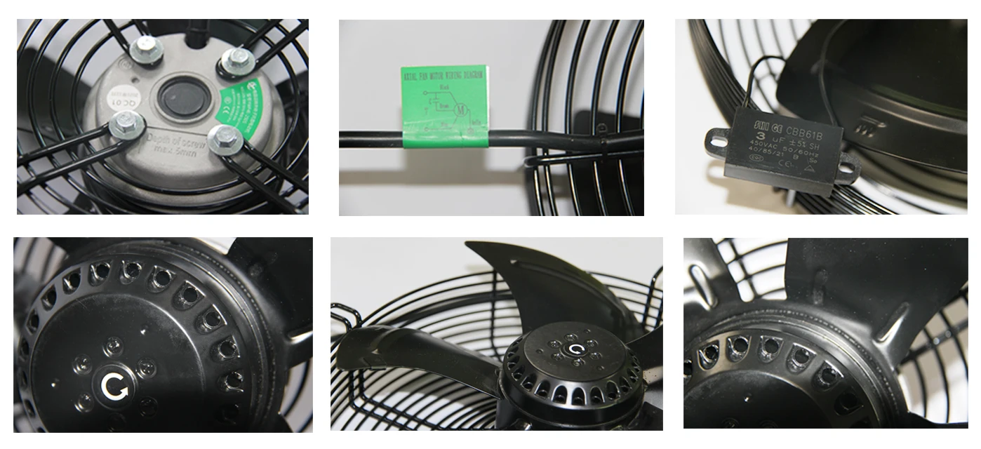 Air Cooling Axial Fan, 220V, 380V, 200mm, 300mm - detail 6