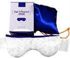 Cold Heat And Cold Compress Dry Eye Mask - Moist Heat Microwave Activated Warm Compress Relieves Stye Pink Eye MGD