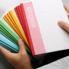 School School Student Notebook NBCU Niversal Custom Sheets Colorful Cute Middle School Students Light Thin Notebook A5