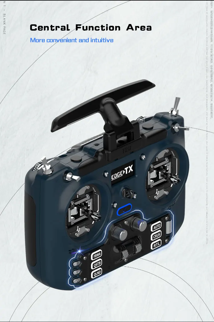 ELRS 2.4G 915MHz 1W RDC90 HALL VS-M Full Size Radio Remote Control Edgetx details