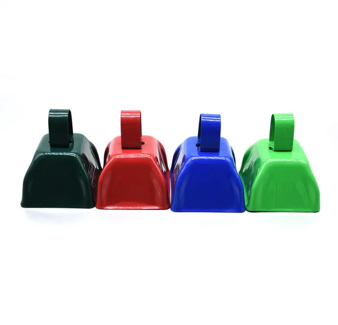 3 Inch Metal Cow Bell Customized Bell Cowbell With Logo Metal Cowbells Noise Maker