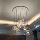 Decorating Ball Light Nordic Decorating Lighting Chandelier Modern Glass Ball Pendant Light Lamps For Dining Room