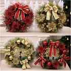 Christmas Tree Wreath Christmas Accessories Tree Wreath Door Hanging Window Background Christmas Wreath