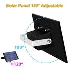 Solar Light Adjustable Brightness Remote Control Timing Lighting Solar Garage Parking Light Garden Lamp