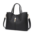 Handbags With China Manufacture High Quality Print Logo Women Handbags Hand Bags With Purse Set