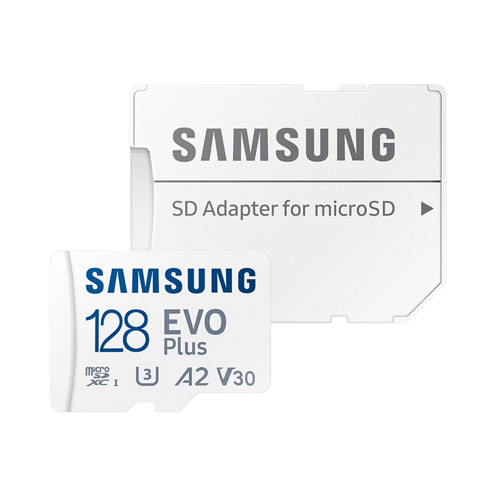 High Speed 130MB/s SD Memory Card For Samsung EVO Plus 128GB 256GB 512GB 64GB Micro TF SD Card U3 V30 Memory Card For 4K Camera