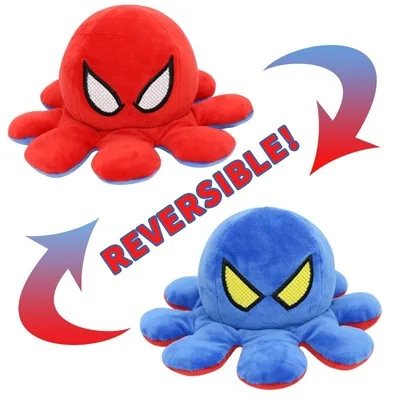 Reversible Double Flip Octopus Doll 