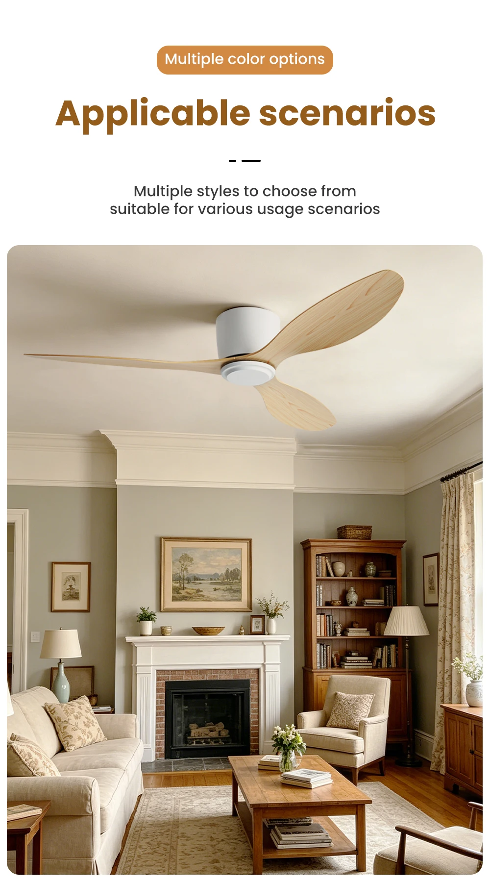 Ceiling Fan, BLDC, 30W, abs - detail 14