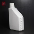 Bottle With Cap Leakproof LDPE/HDPE Plastic Bottle 1L White Bottle With Screw Cap