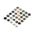 Button Rivet Button Custom Logo Fashion Zinc Alloy Metal Rivet Jeans Button For Garments