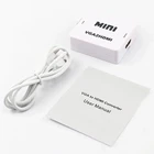 To Tv Av Video Converter VGA To HDMI Output 1080P HD Audio TV AV HDTV Video Converter Adapter