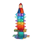 Kids Toys 3d Magnetic Building Tiles Kids Magnet Blocks Toys Montessori Educational