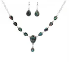 Necklace Fashion Natural Personality Party Abalone Shell Necklace And Earring Sets For Women