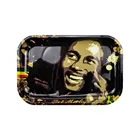 Cigarette Custom Wholesale Smoking Rolling Paper Metal Trays Rolling Cigarette Tin Trays