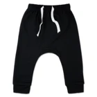 Factory Wholesale Custom Soft Breathable Bottoms Elastic Plain Color PP Newborn Cotton Baby Jogger Pants
