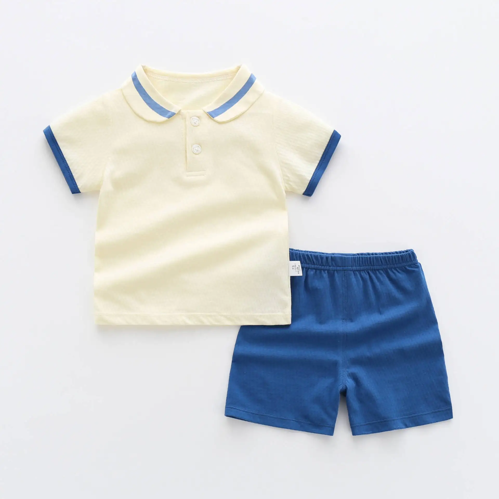 manufacturer Baby Boy Clothing Sets Summer Casual Kids Boy Clothes Two Piece Outfits Shorts and T shirt Cute Children's Clothing