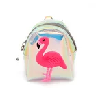 Wallet Explosive Laser Cartoon Coin Purse Creative Cute Owl Alpaca Pvc Storage Wallet Bag