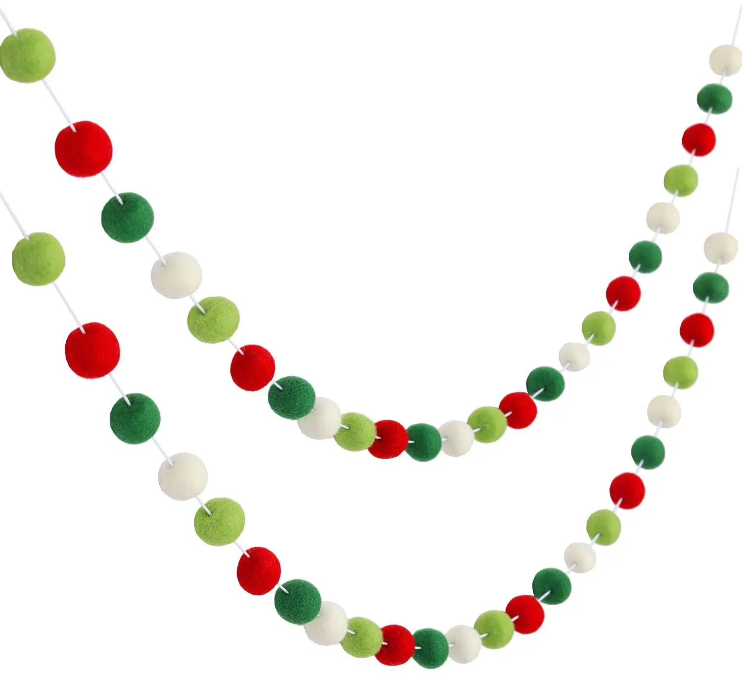 Alphabet Felt Garland Rainbow Abc Wall Decor Alphabets Wool Felt A To Z