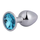 Plug Anal Metal Anal Butt Plug Sexy Anal Toys Stainless Steel Crystal Jewelry Butt Plug For Adults Couples