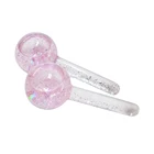 Trending Products 2021 New Arrivals Skin Care Private Label Ice Globe Facial Massager For Face And Eye Puffiness Relief