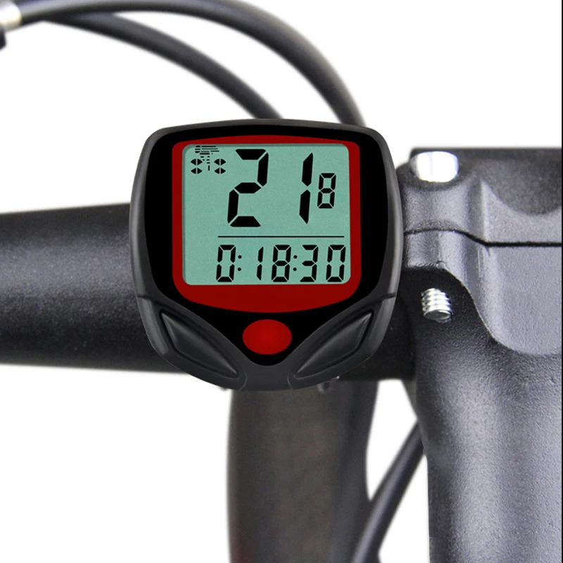 USB Recargable inalámbricos bicicleta equipo Tachometer cuentakilómetros deu 
