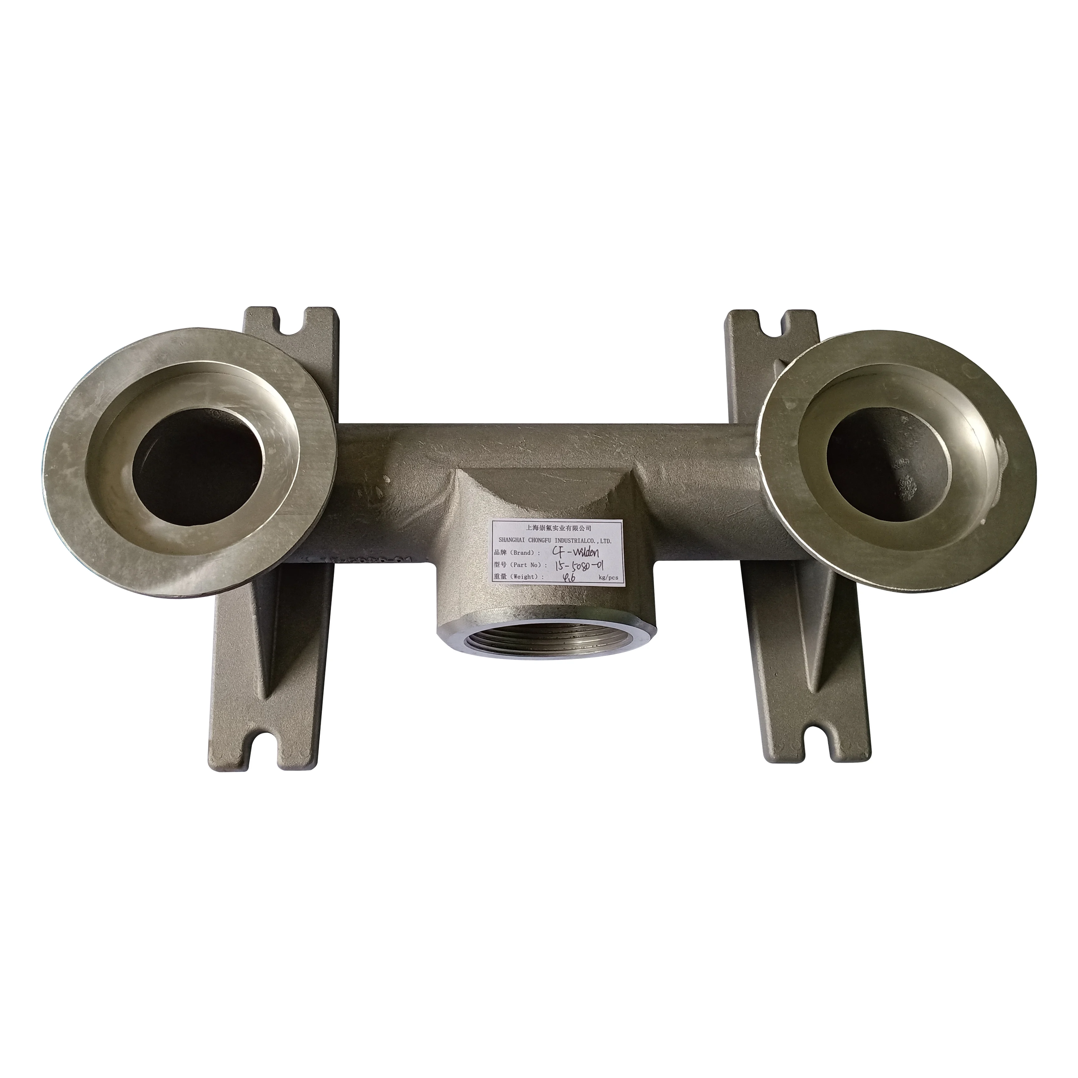 wilden diaphragm պոմպի մասեր 15-5080-01/15-5020-01 Ալյումինե համաձուլվածքի նյութի բազմազանությունը որպես վայրի պոմպի մասերի մանրամասներ