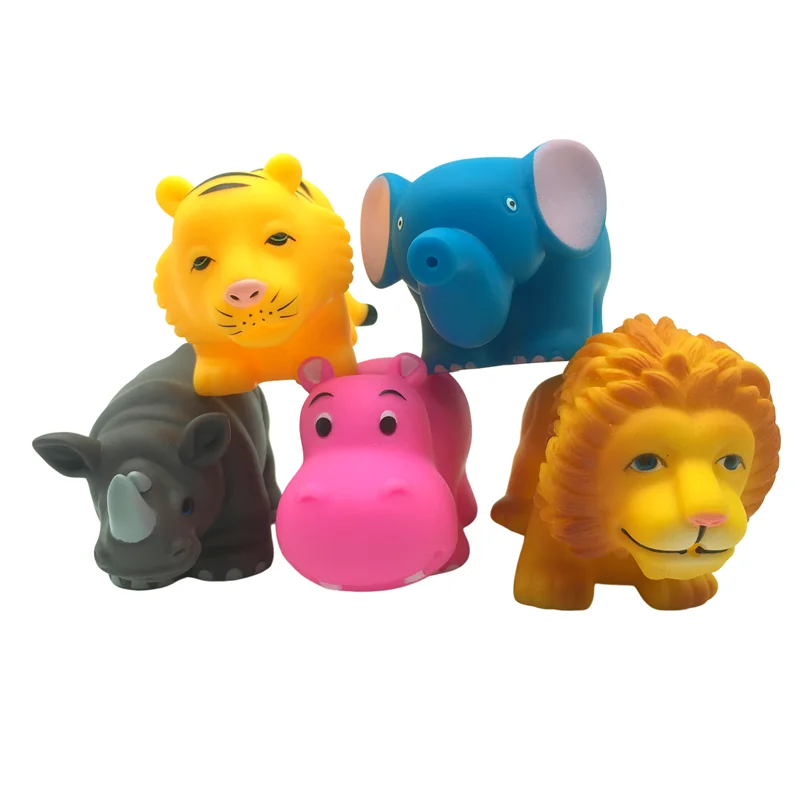 zoo animal bath toys