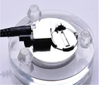 Led Light Base Round Small Multi Color Led Crystal Light Base For Displaying K9 Clear Crystal LED Base