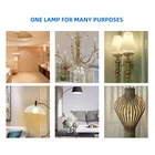 Plastic Light Led Led High Efficiency Aluminum In Plastic Light 7W 9W 12W 15W R Type E27 Led Light Bulb