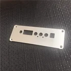 Metal Aluminum Front Logo Plate Laser Cutting Aluminium Metal Plate Anodized Aluminum Blank