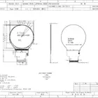 Display Lcd Display Lcd BIWEIER Factory 2.1 Round Circle 480*480 IPS RGB 40P / 32P ST7701S 2 1 TFT Display Module