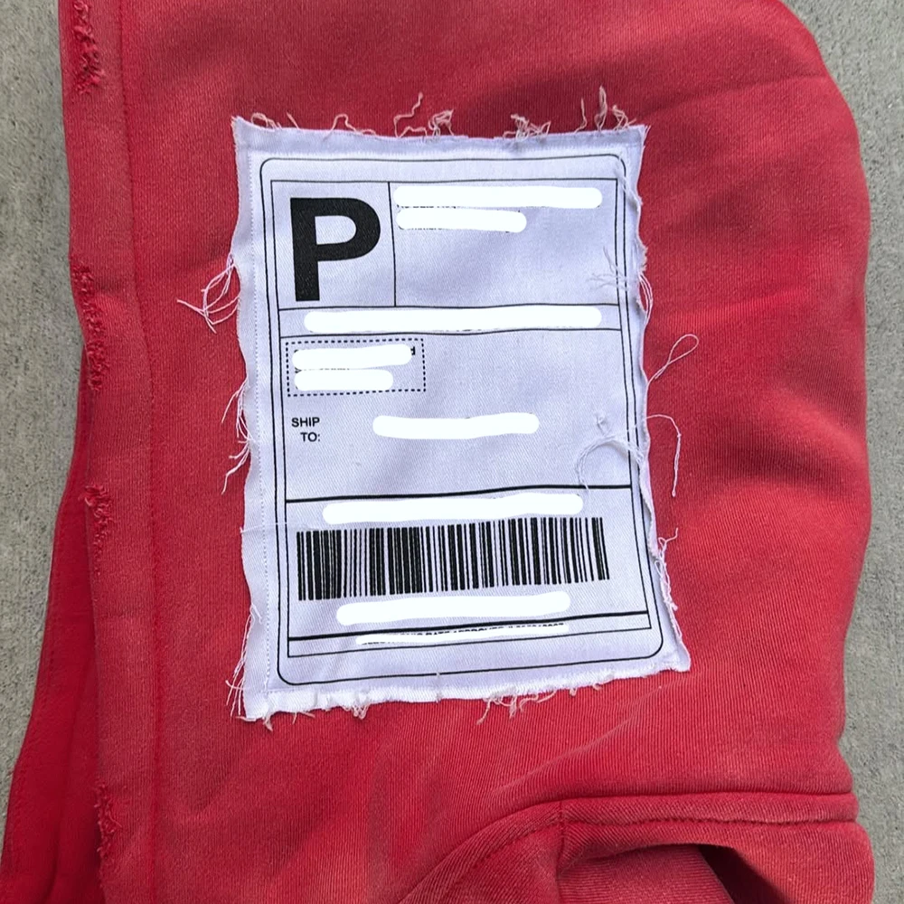 Clothing Manufacturers Custom Streetwear Patch Embroidery Stone Acid Wash Distressed Rhinestone Hoodie Jacket Men details