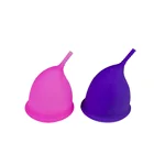 Ce Ladies Reusable Ce Approved Sterilizer Medical Ladies Silicone Menstrual Cup Soft Cup
