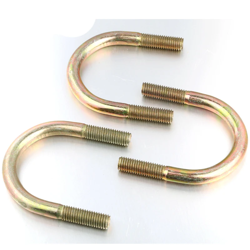 Wholesale Top Quality Carbon Steel U Bolt Customized Galvanized U Bolt for Agriculture factory