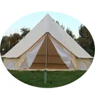 Family Luxury Camping Outdoor Family Wedding 3M 4M 5M Waterproof Bell Tent