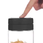 Food Bottles Glass Foodglass Storage Bottles Food Storage Bottles Jars Sturdy Glass 4pcs With Press Release Lid