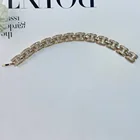 Good Gold Bracelet Fashion Expensive Good Quality Copper Full Zircon Gold Silver Bracelet Women Jewelry