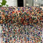 Beads Wholesale 3mm Rondelle Faceted Glass Beads Mix Colors Hydro Beads Waist Beads