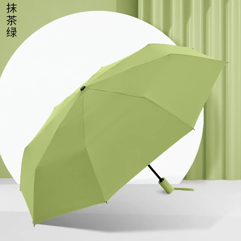 3 Folding Portable UV Production Umbrella Custom Color And Logo Auto Open Umbrellas