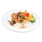 Food China Quality Manufacturer Frozen Mushroom Chicken Stewed Mushrooms Food Pack Quick Frozen Mushroom Chicken