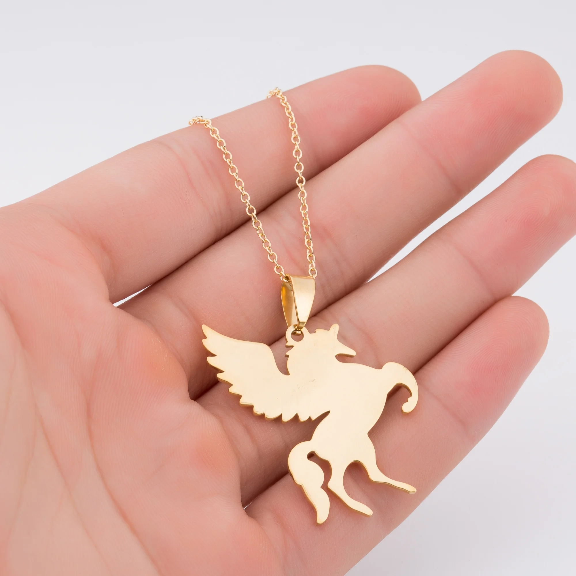 gold unicorn jewelry