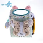 New Designs Various Intelligence Premium Children Plush Cube Kids Activity Cube Toy Baby Activity Cube