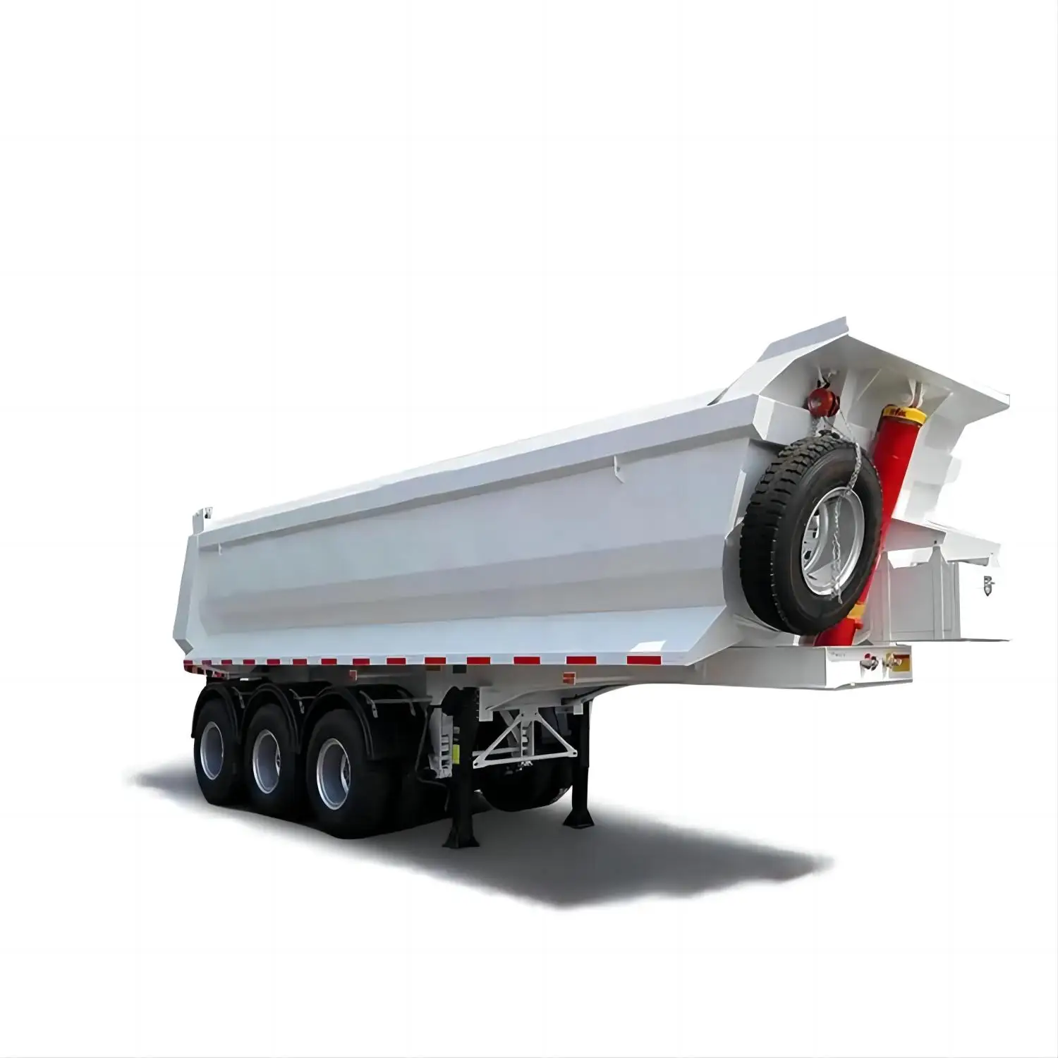 U Shape Hydraulic Cylinder Rear End Side Dump Tipping Tipper Lorry