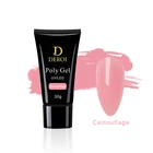 Deroi 2021 High Quality Acrylic Nail Gel Non Broken Kit Poly Gel At Stock