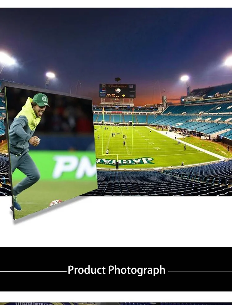 Outdoor Football Stadium Perimeter Video Led Display Cabinet X Mm